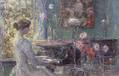 Improvisation, by Childe Hassam