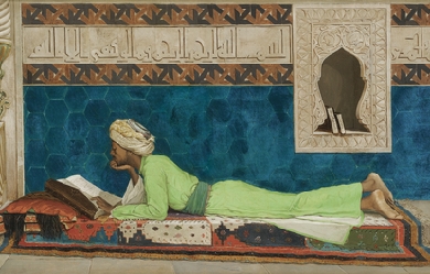 The scholar, by Osman Hamdi Bey