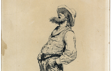 Old Farmer, by Arthur Burdett Frost