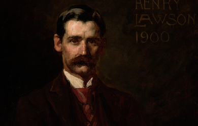 Henry Lawson, by John Longstaff