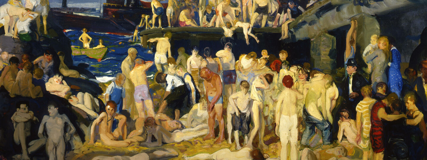 Riverfront No. 1, by George Wesley Bellows