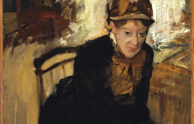 Mary Cassatt, by Edgar Degas