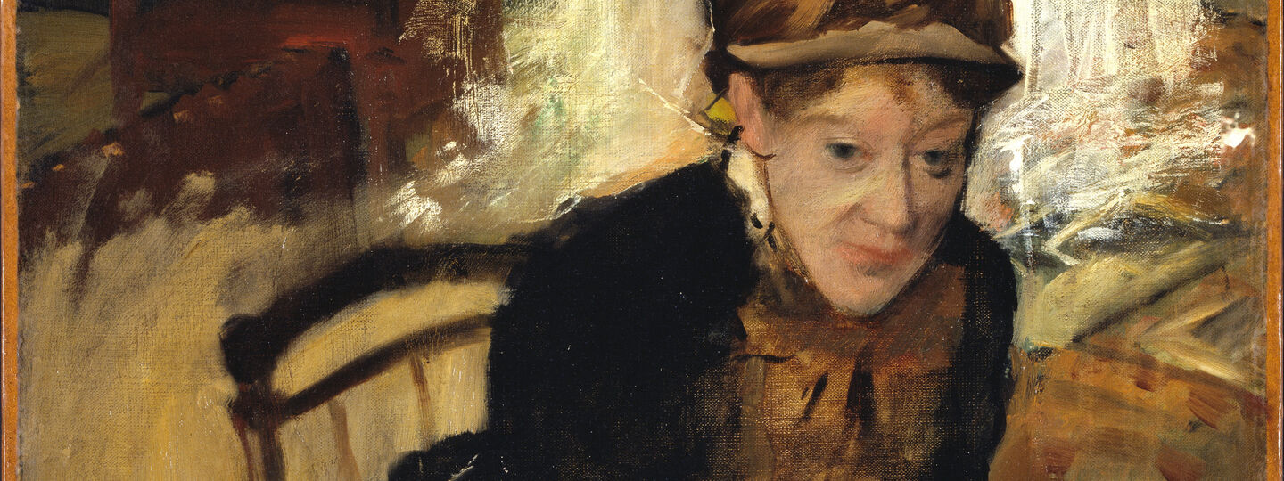 Mary Cassatt, by Edgar Degas