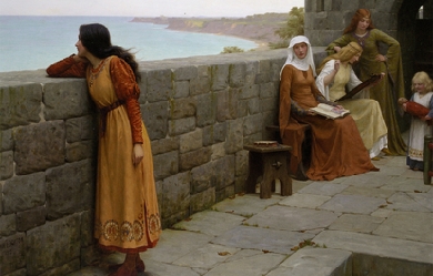 The Hostage, by Edmund Blair Leighton