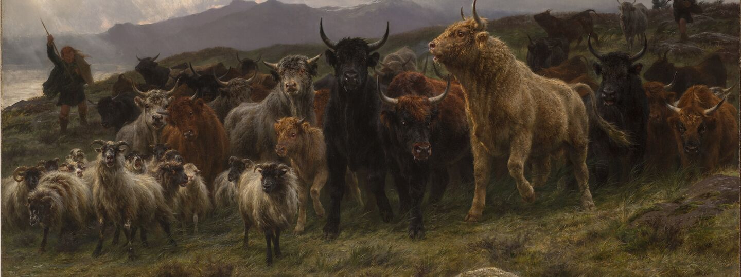 Highland Raid, by Rosa Bonheur