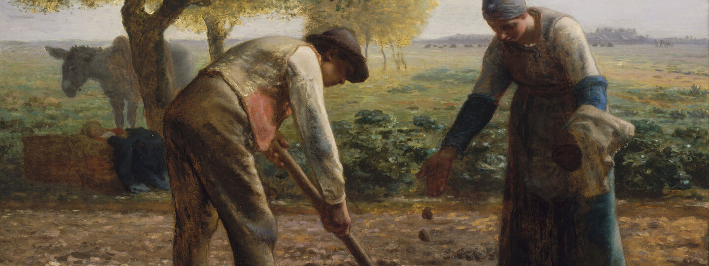 Potato Planters, by Jean-François Millet