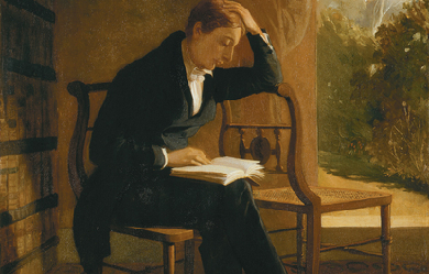 John Keats, by Joseph Severn