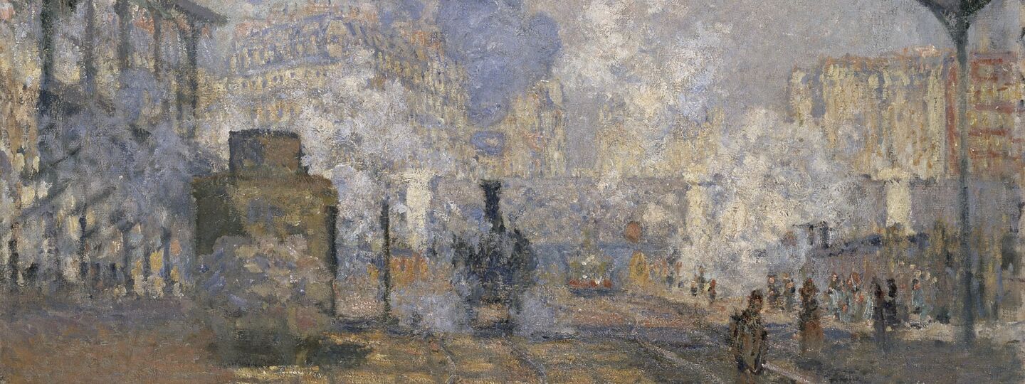 The Saint-Lazare Station, by Claude Monet