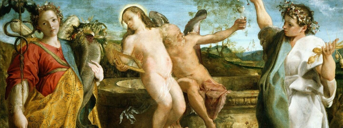 An Allegory of Truth and Time, by Annibale Carracci