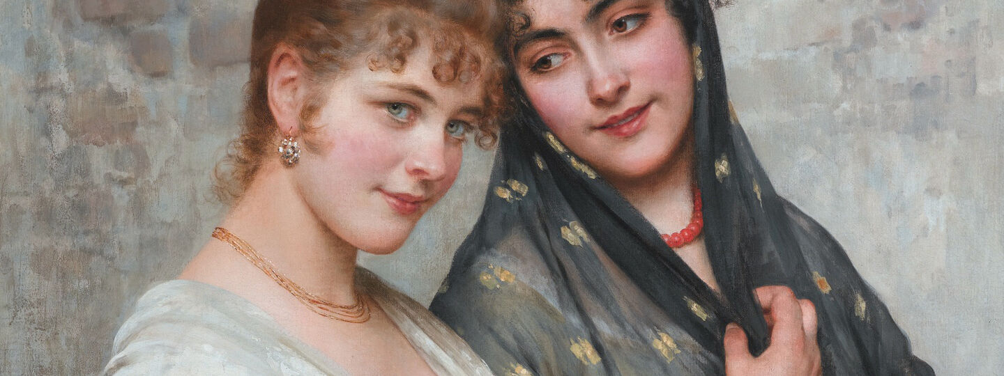 Two Venetian Women, by Eugene de Blaas