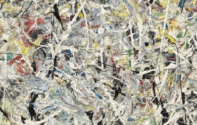 White Light, by Jackson Pollock