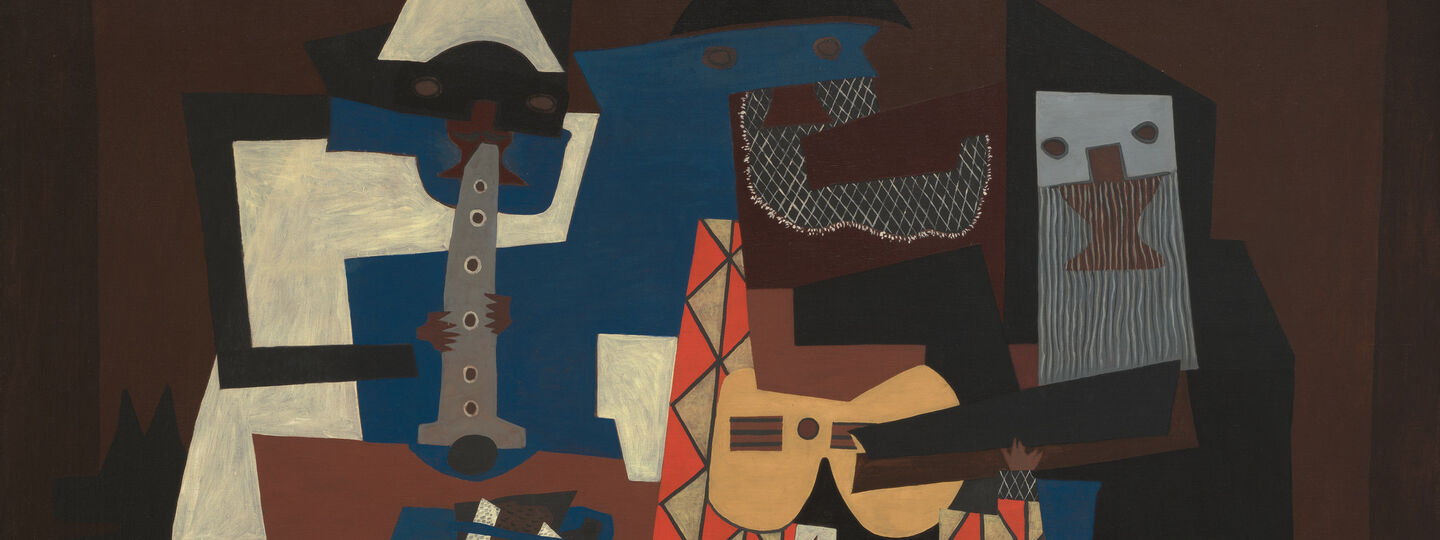 Three Musicians, by Pablo Picasso