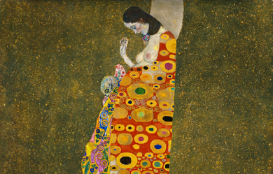 Hope II, by Gustav Klimt