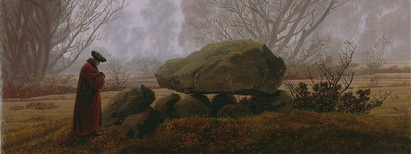 Walk at Dusk, by Caspar David Friedrich