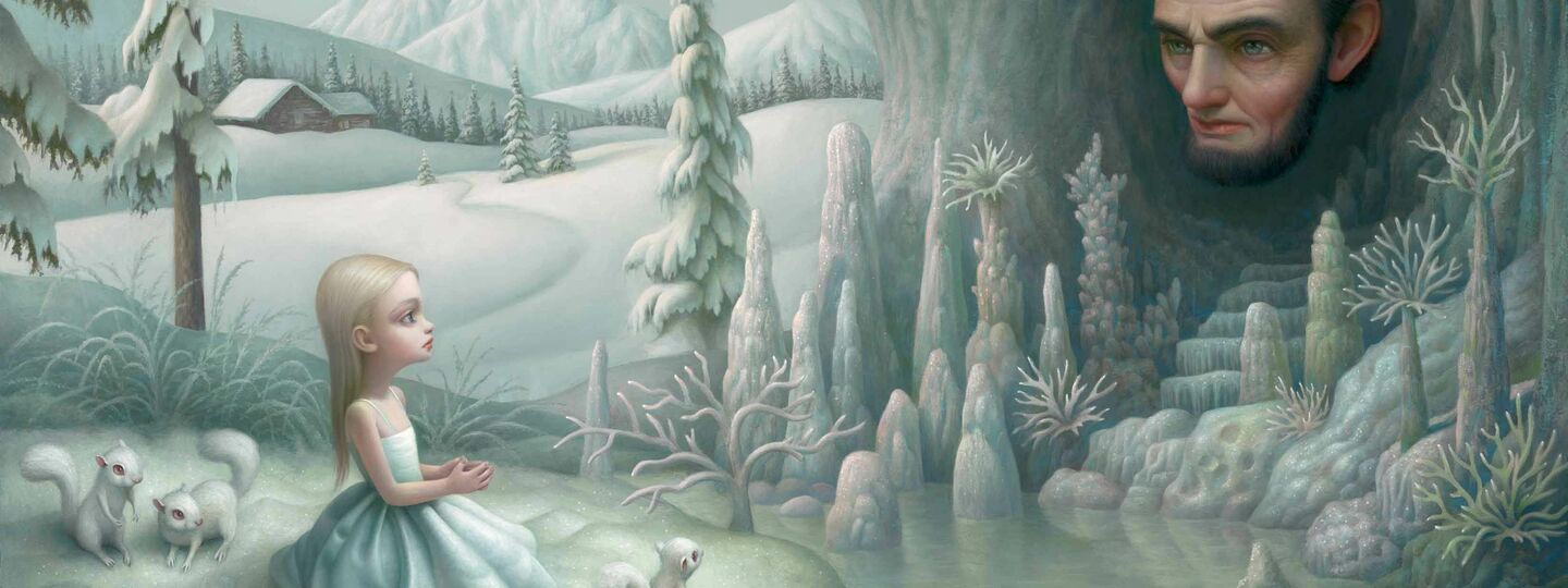 Grotto of the old mass, by Mark Ryden