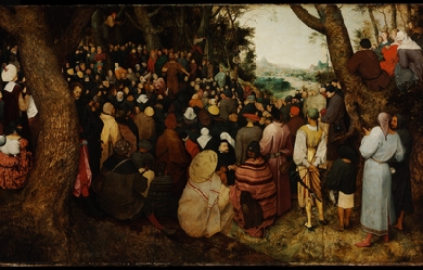 The Sermon of Saint John the Baptist, by Pieter Bruegel the Elder
