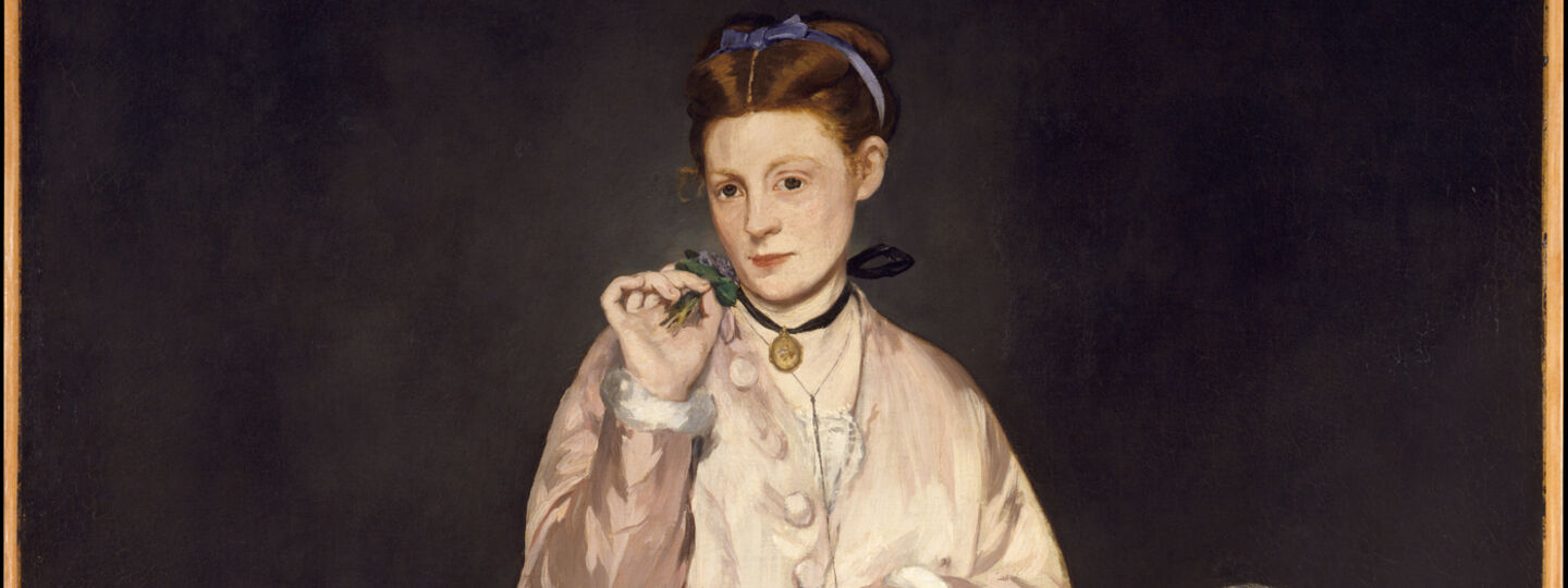 Young Lady in 1866, by Édouard Manet