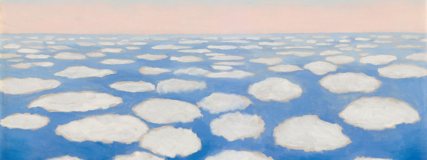 Above the Clouds I, by Georgia O'Keeffe