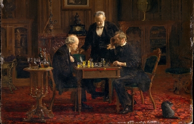 The Chess Players, by Thomas Eakins