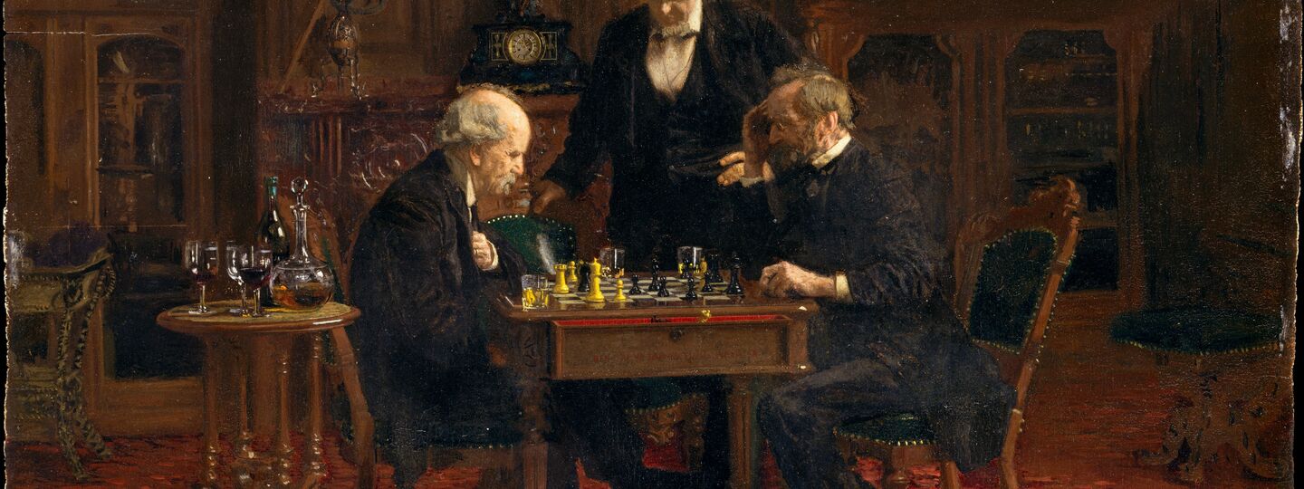 The Chess Players, by Thomas Eakins