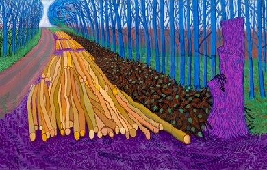 Winter Timber, by David Hockney