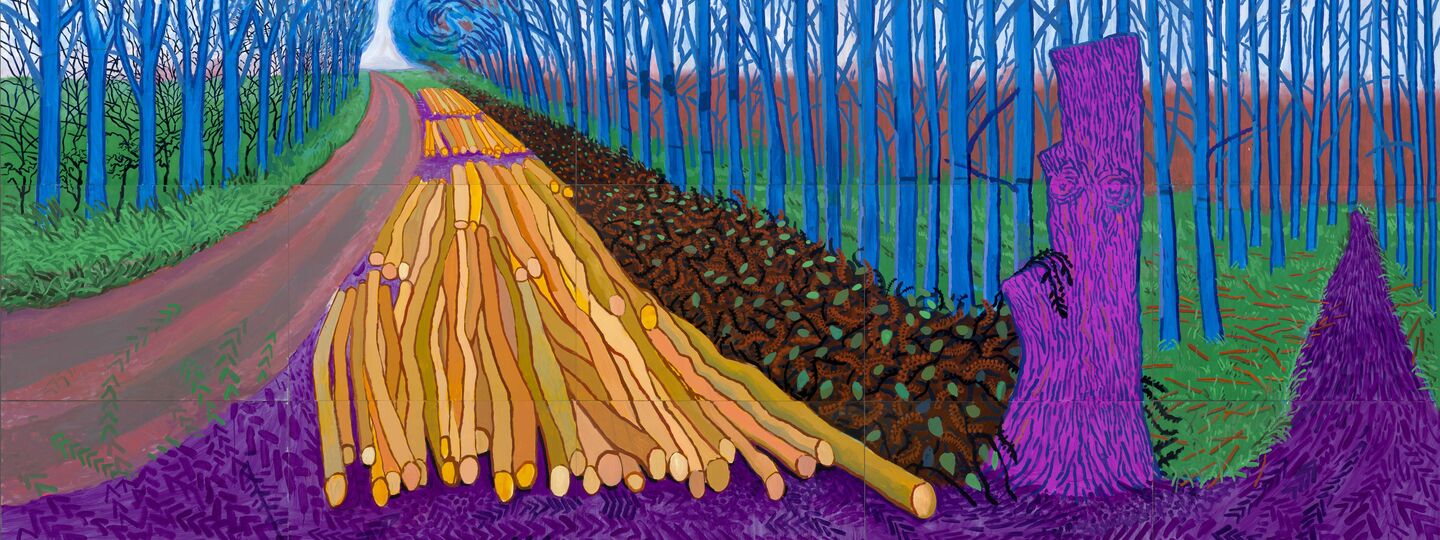 Winter Timber, by David Hockney