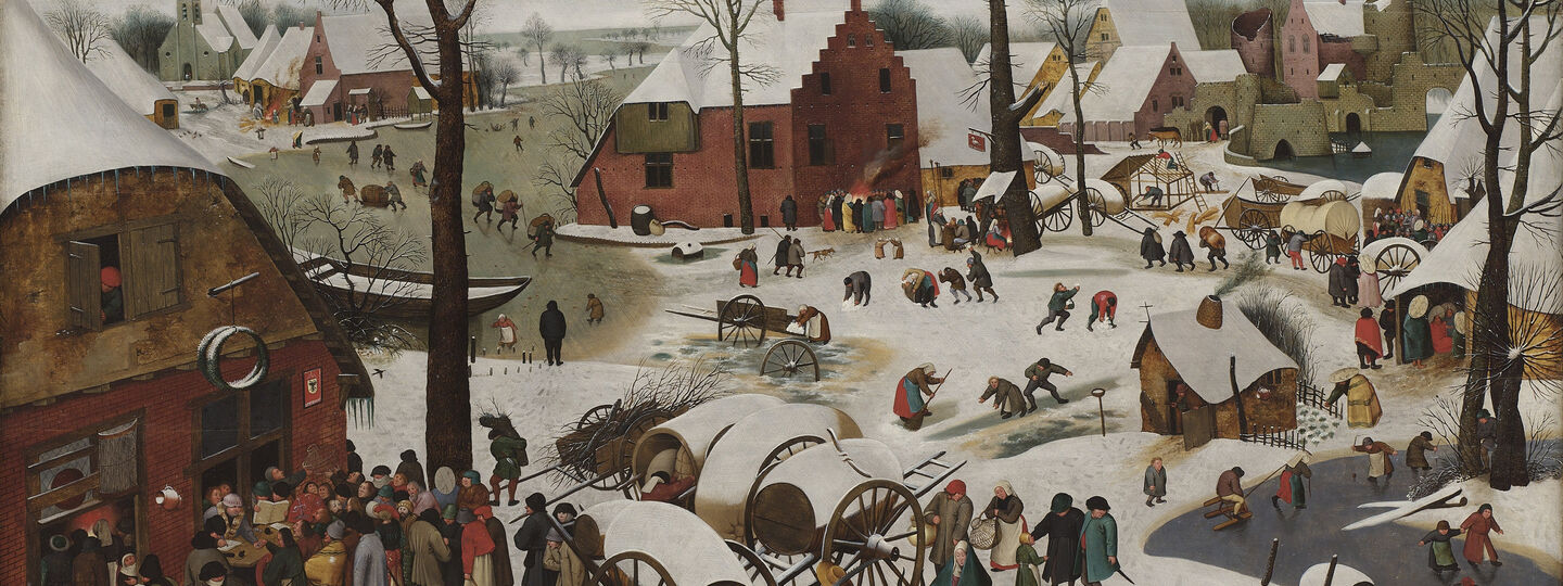 The Census at Bethlehem, by Pieter Bruegel the Elder