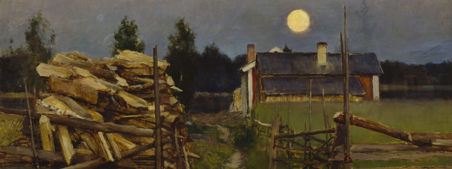 Summer Night Moon, by Eero Järnefelt