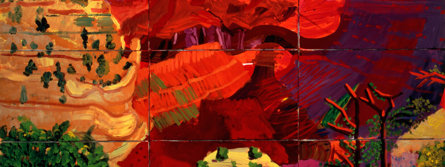 The Grand Canyon, by David Hockney