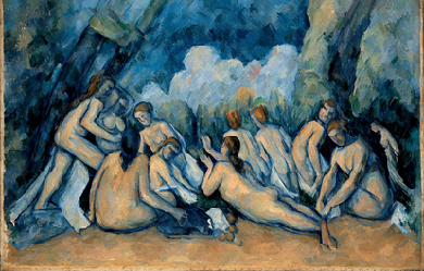 The Bathers, by Paul Cézanne