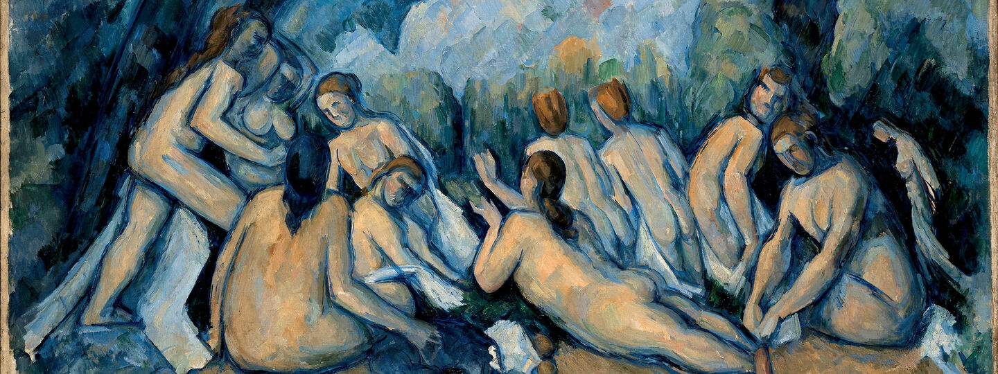 The Bathers, by Paul Cézanne