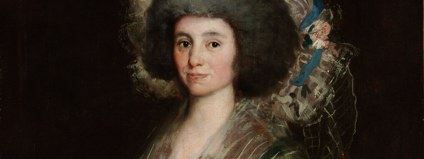 The Wife of Ceán Bermúdez, by Francisco de Goya