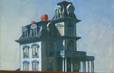 House by the Railroad, by Edward Hopper