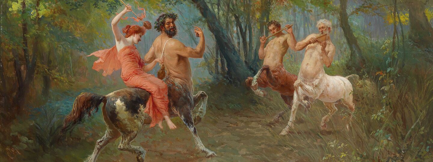 Feast of Centaurs, by Eduardo Ettore Forti