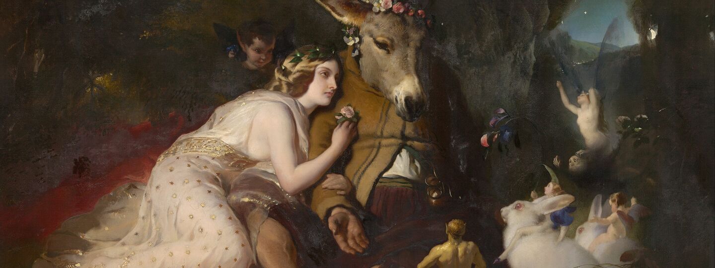Scene from A Midsummer Night's Dream, by Edwin Landseer