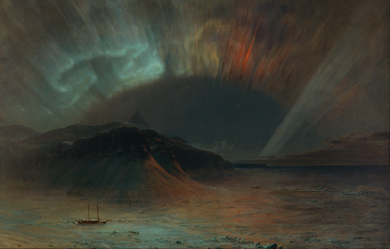 Aurora Borealis, by Frederic Edwin Church