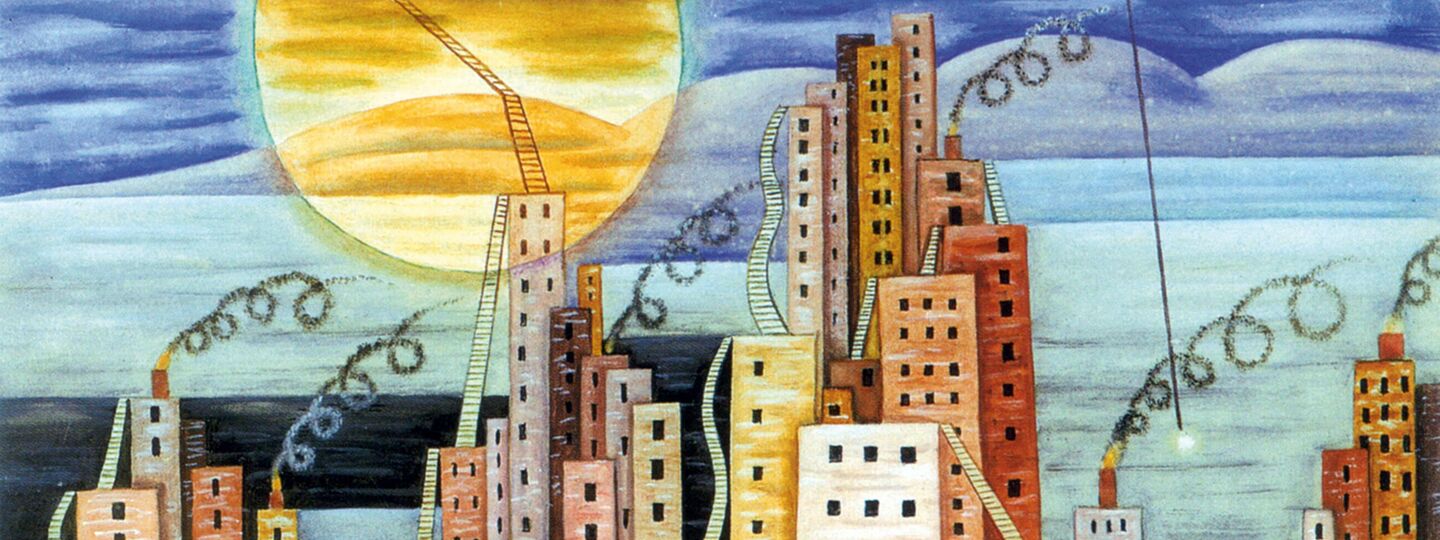 From the city, by Xul Solar