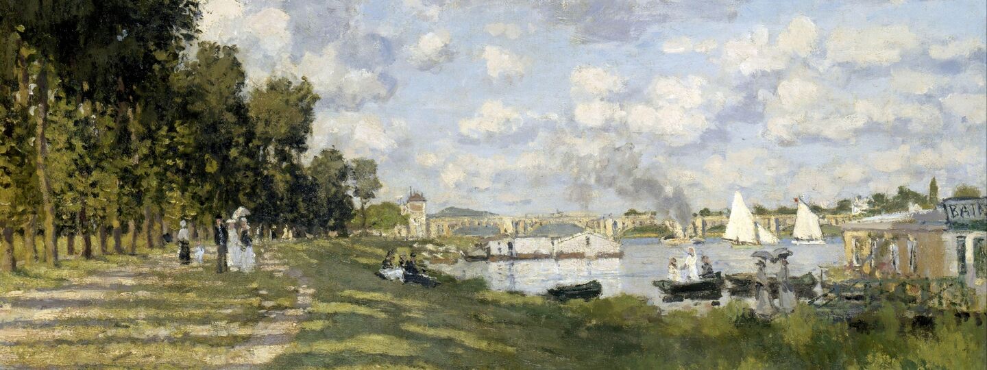 Argenteuil Basin, by Claude Monet