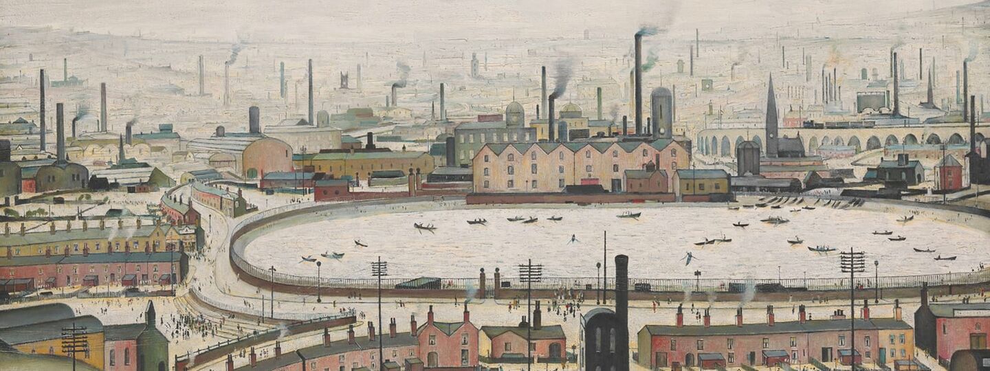 The Pond, by Laurence Stephen Lowry