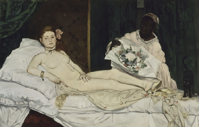 Olympia, by Édouard Manet