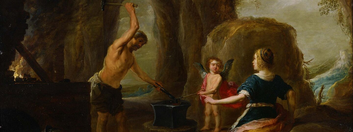 Venus visiting Vulcan’s Forge, by David Teniers the Elder