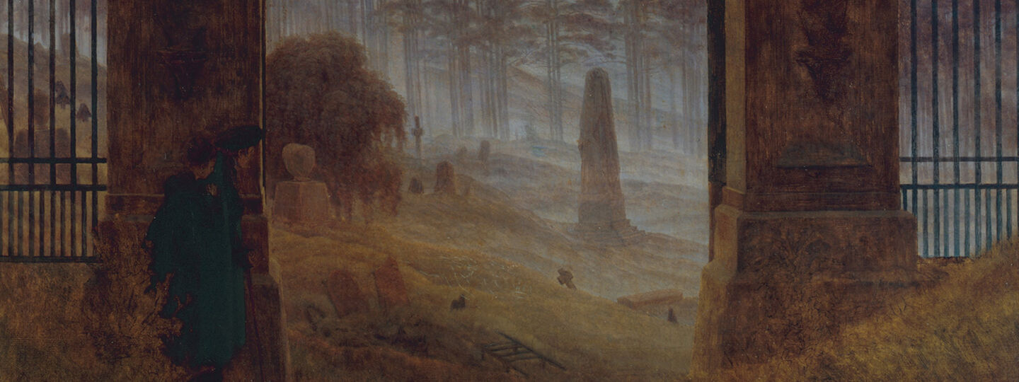 The Cemetery, by Caspar David Friedrich