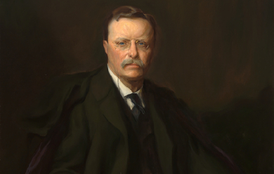 Theodore Roosevelt, by Adrian Lamb