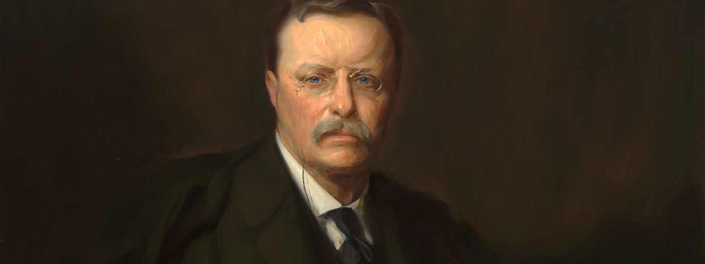 Theodore Roosevelt, by Adrian Lamb