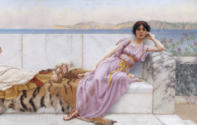 Eighty and eighteen, by John William Godward