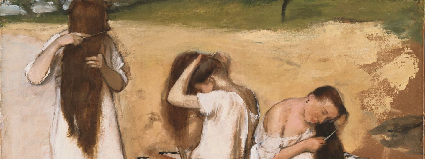 Women Combing Their Hair, by Edgar Degas