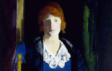 Portrait of Florence Pierce, by George Wesley Bellows