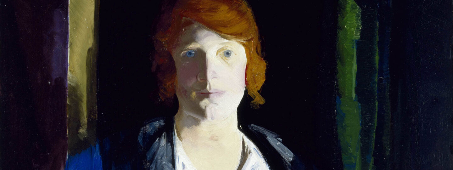 Portrait of Florence Pierce, by George Wesley Bellows