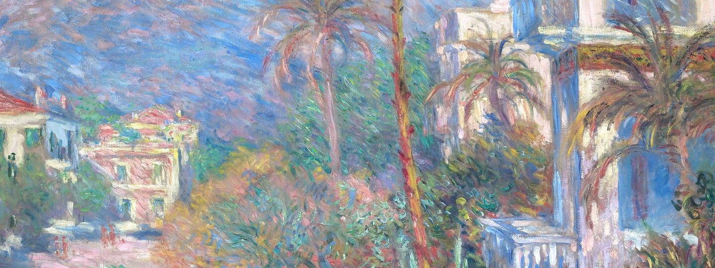 Villas at Bordighera, by Claude Monet