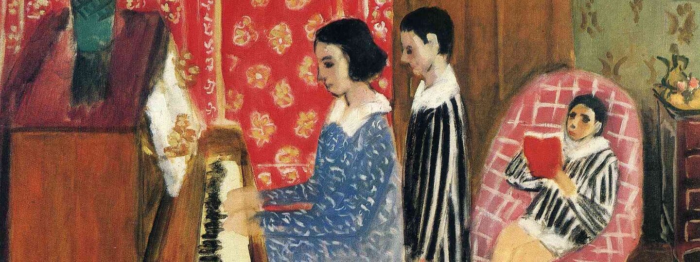 Lesson piano, by Henri Matisse